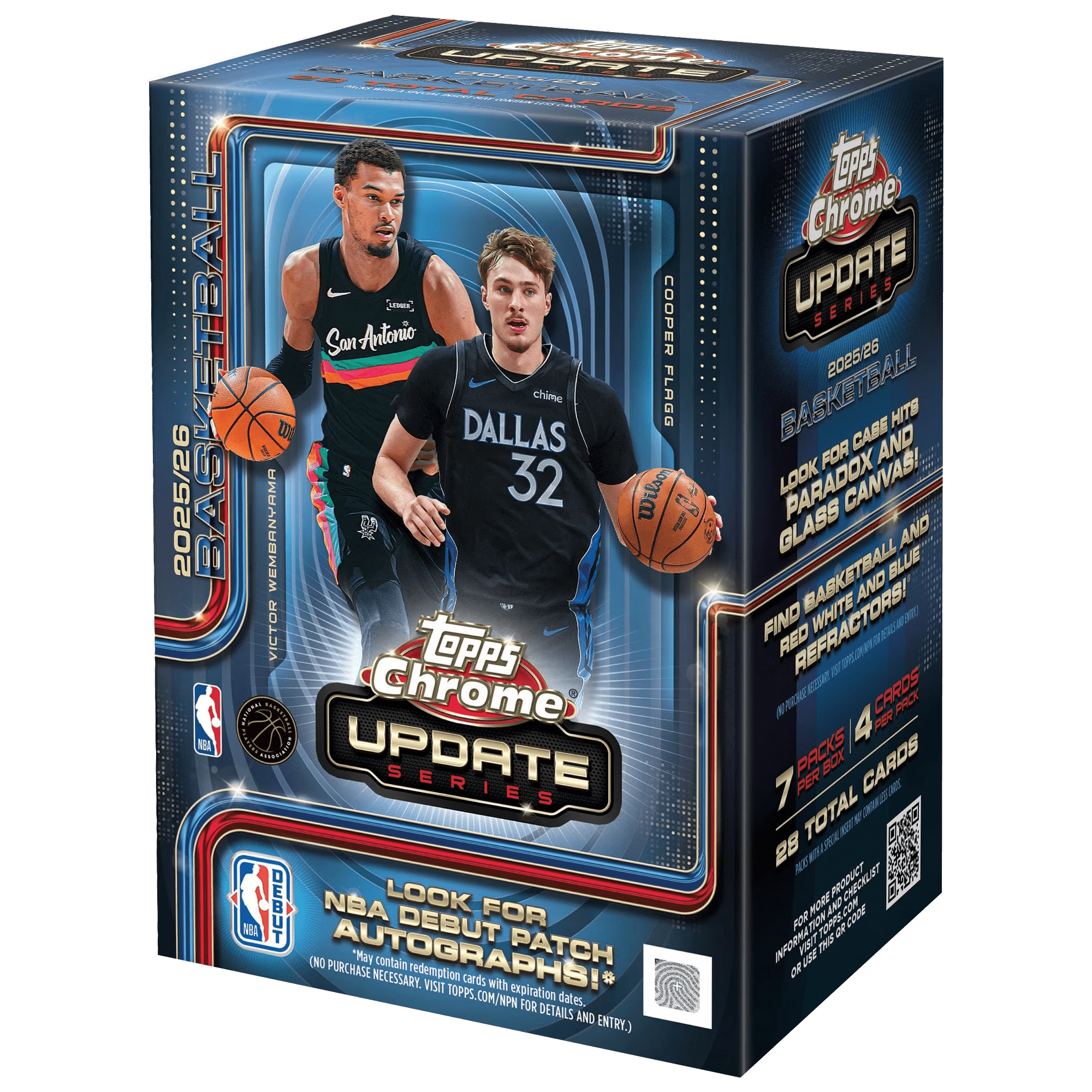 2025-26 Topps Chrome Update Basketball Value Blaster Box for sale — Trace n Chase USA