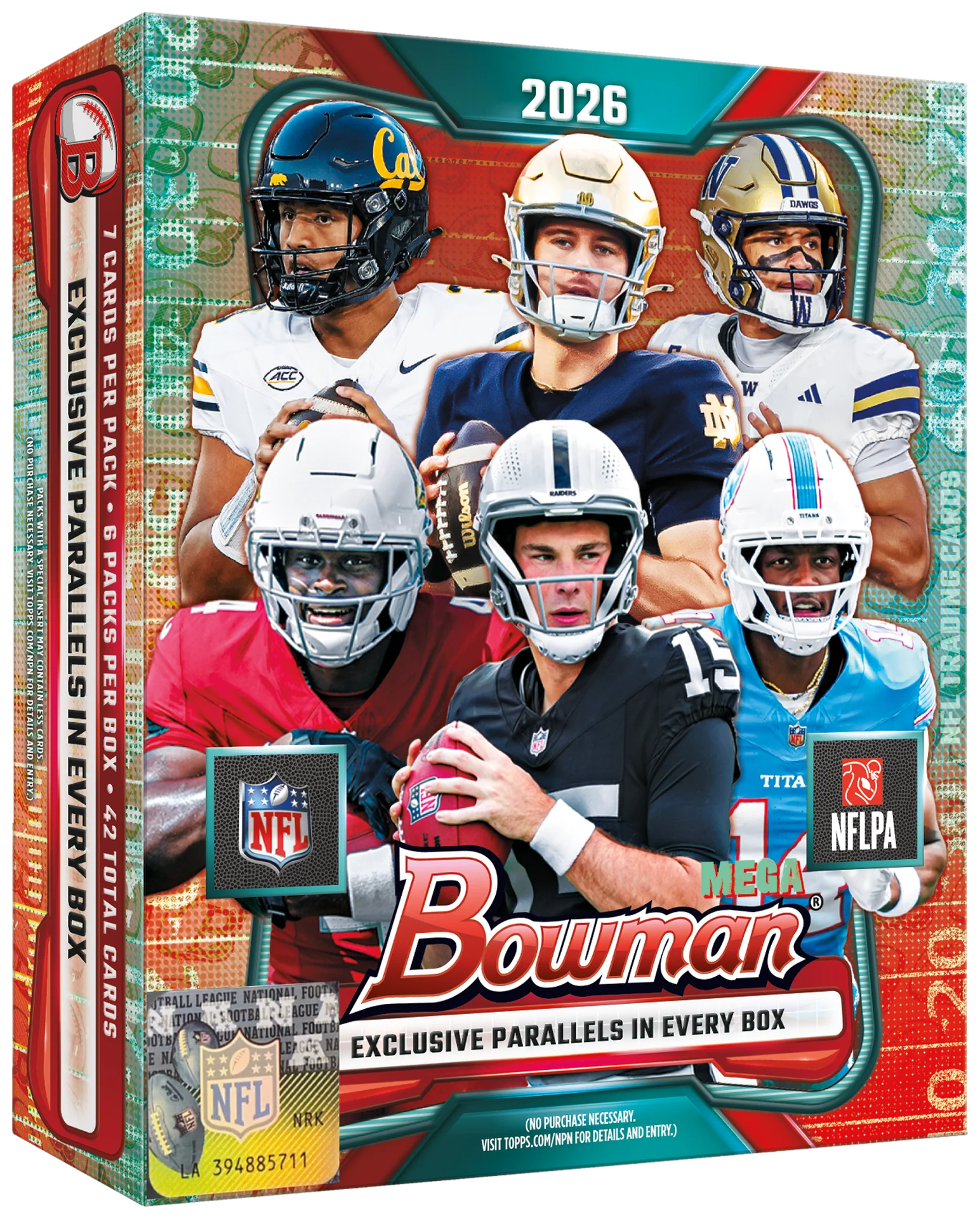 2026 Bowman Football Mega Box for sale — Trace n Chase USA