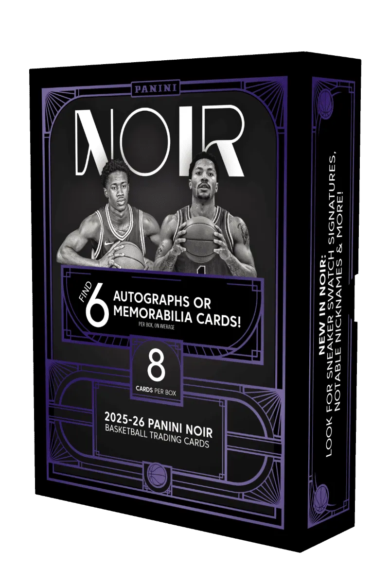 2025-26 Panini Noir Basketball Hobby Box - Image 1