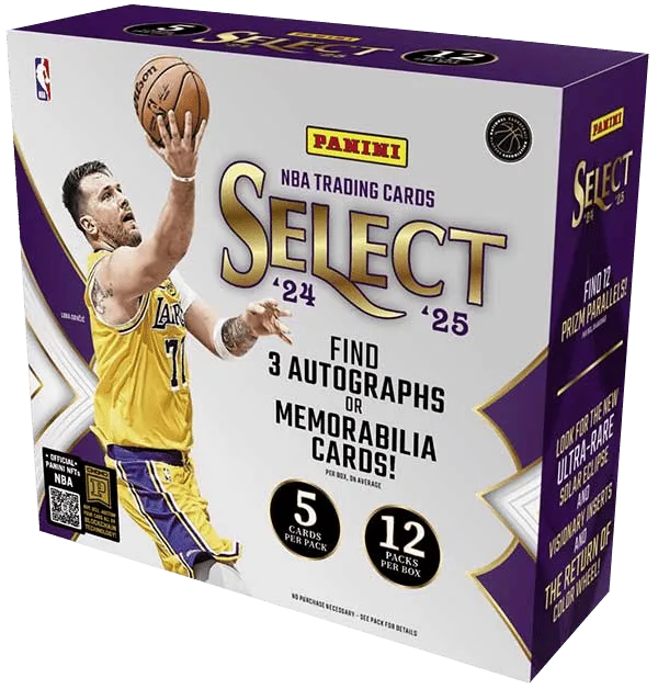 2024-25-Panini-Select-Basketball-Hobby-Box 2024-25 Panini Select Basketball Hobby Box for sale — Trace n Chase USA