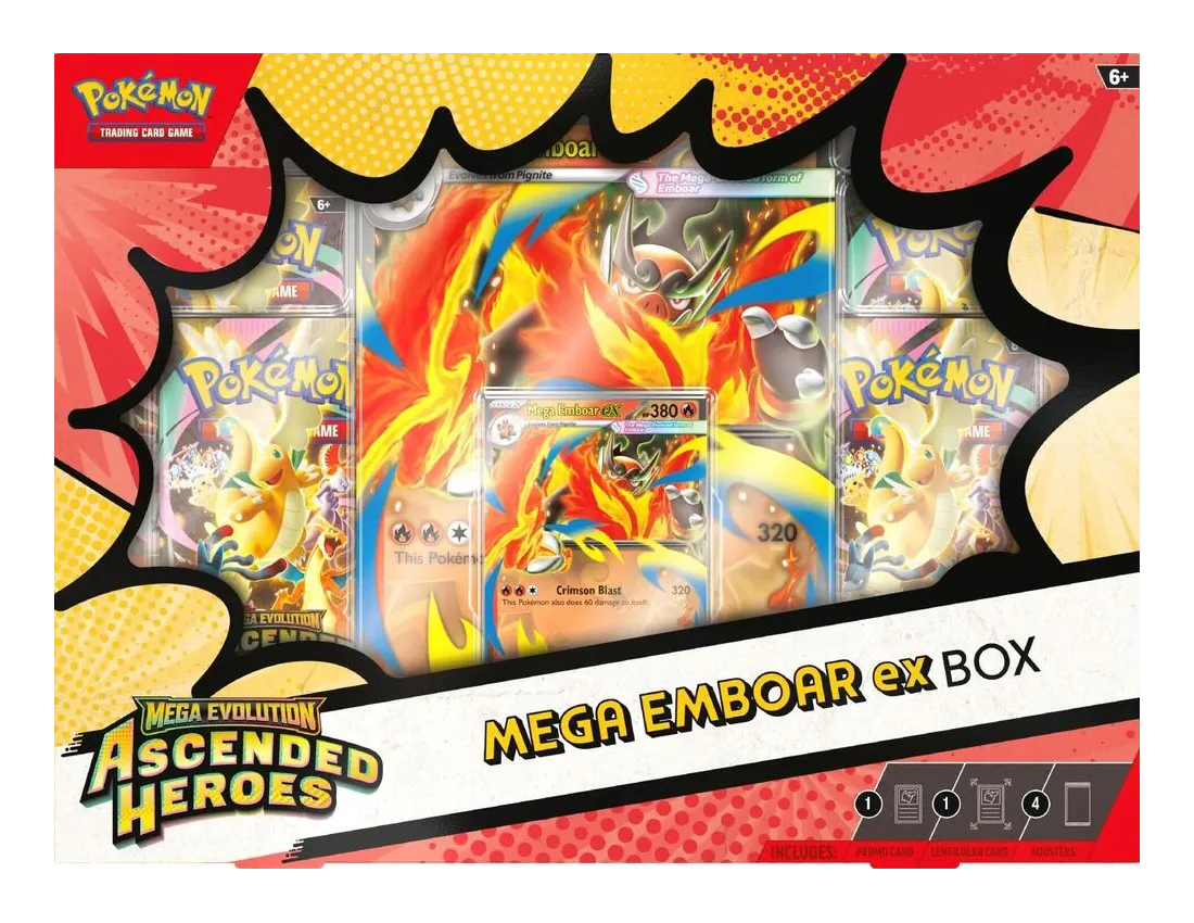 672734_in_1000x1000 Pokemon Ascended Heroes Mega ex Box (Mega Emboar) for sale — Trace n Chase USA