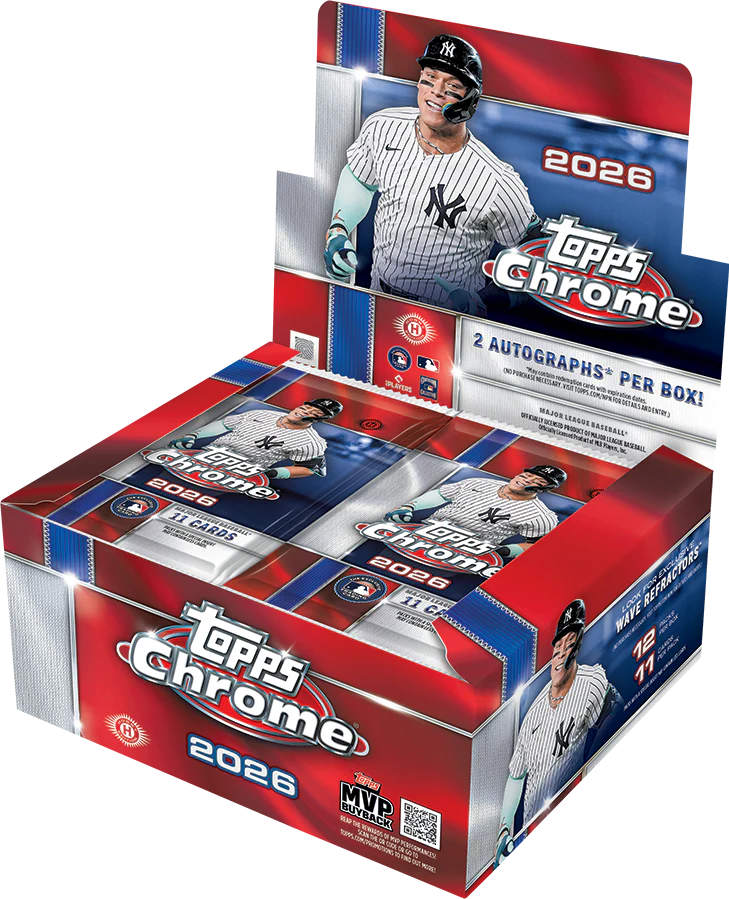 2026 Topps Chrome Baseball Jumbo Box for sale — Trace n Chase USA