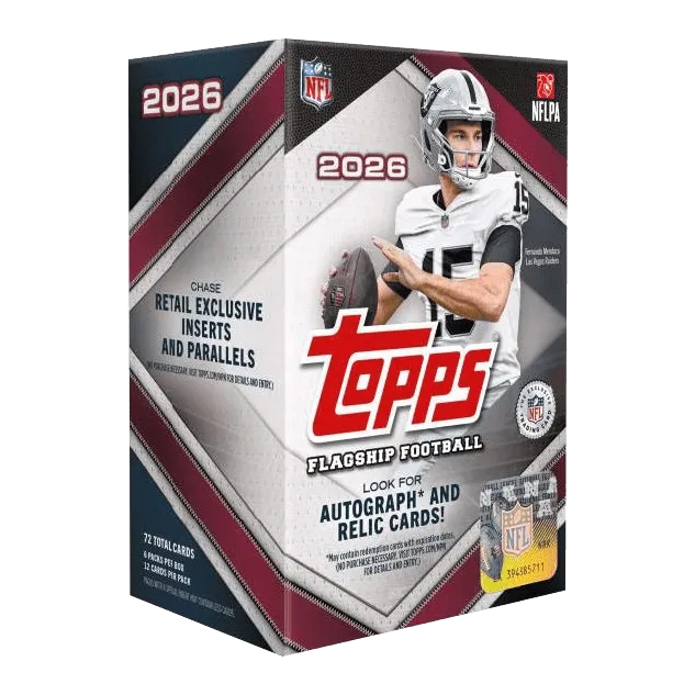 2026 Topps Flagship Football Value Blaster Box for sale — Trace n Chase USA