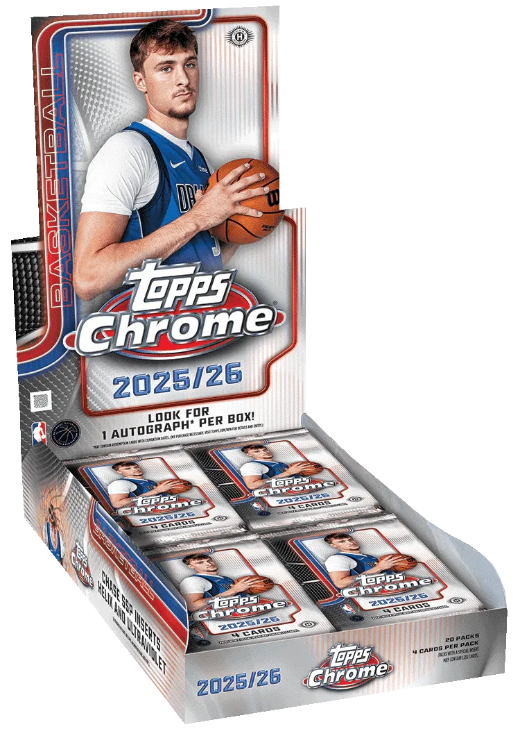 2025-26 Topps Chrome Basketball Hobby Box for sale — Trace n Chase USA