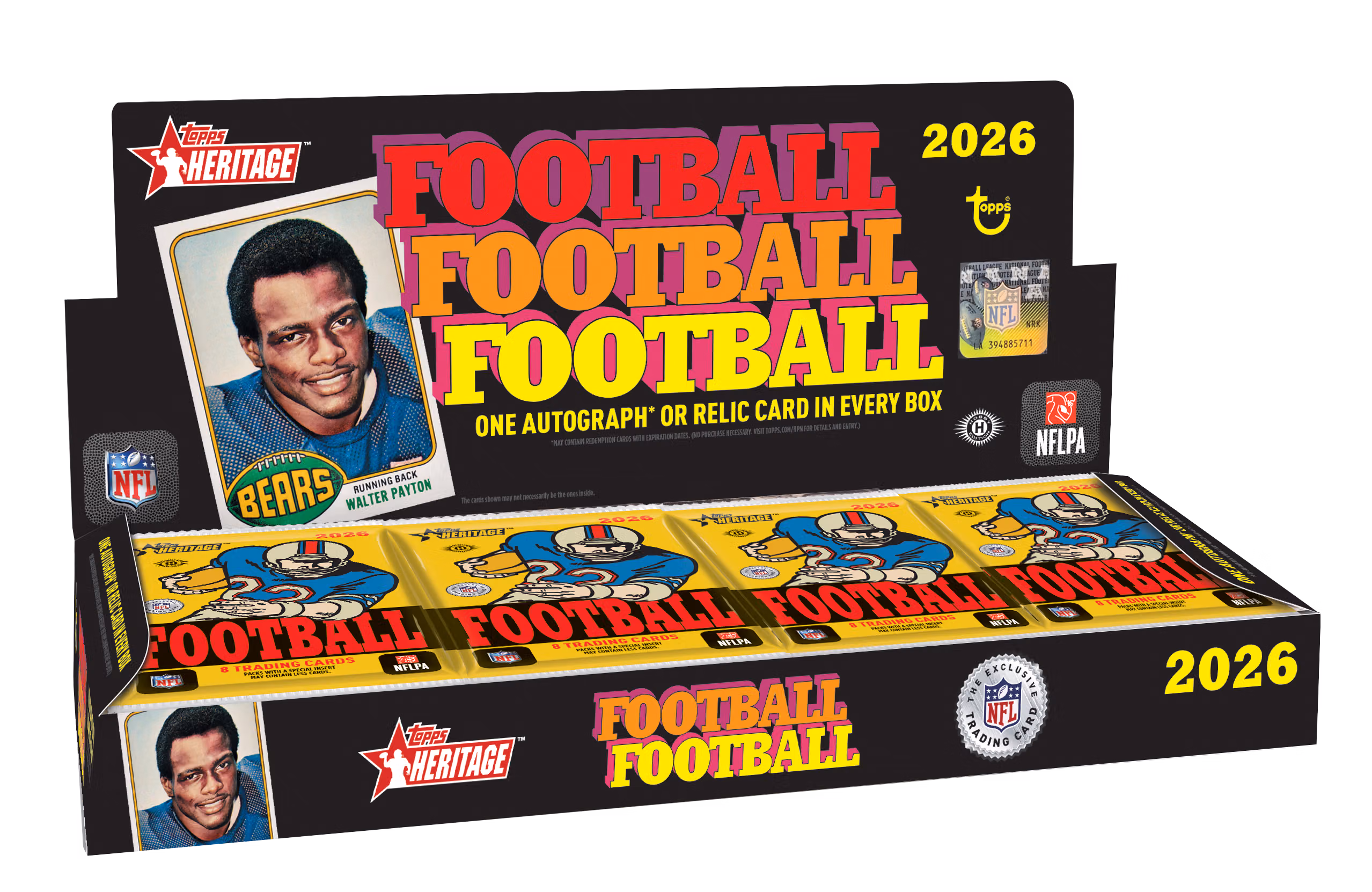 2026 Topps Heritage Football Blaster Value Box for sale — Trace n Chase USA