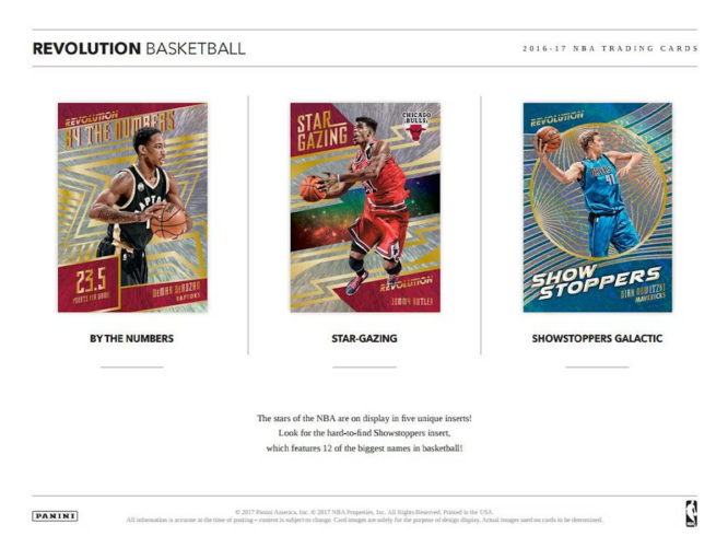 2016-17 Panini Revolution Basketball Hobby Box for sale — Trace n Chase USA