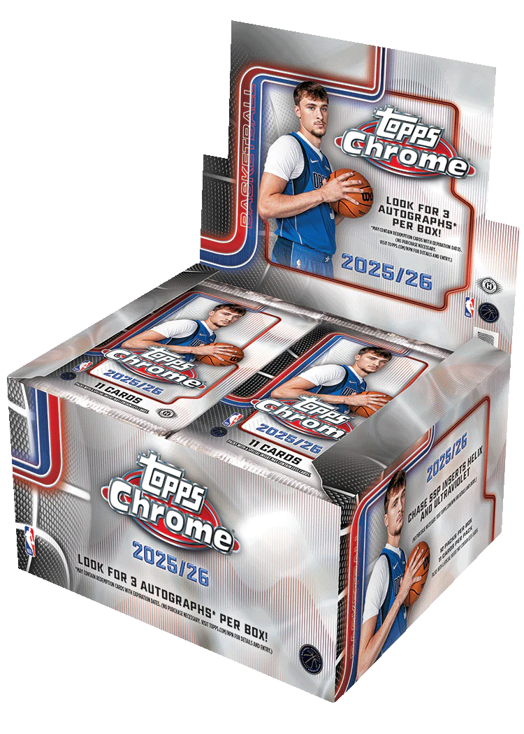2025-26 Topps Chrome Basketball Jumbo Box for sale — Trace n Chase USA