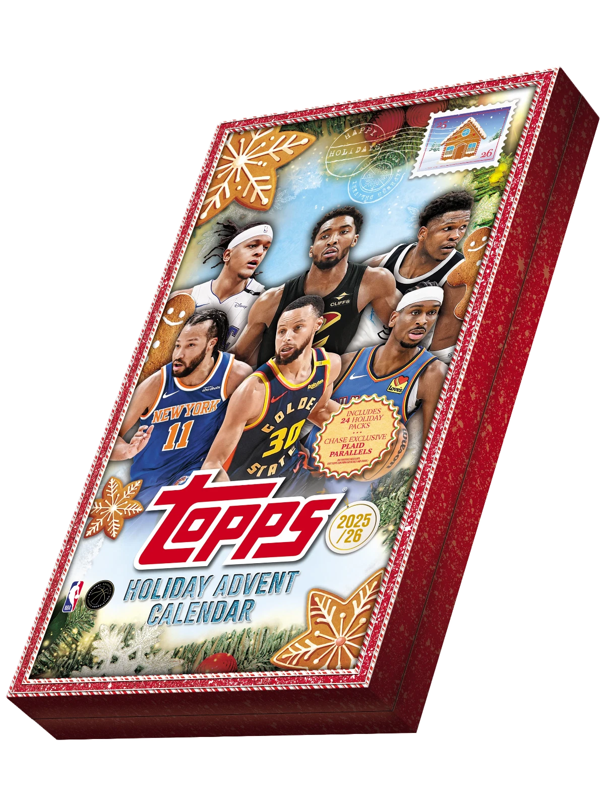 2025-26 Topps Holiday Basketball Countdown Calendar for sale — Trace n Chase USA