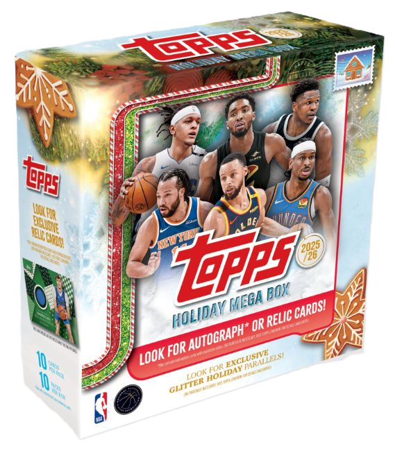 2025-26 Topps Holiday Basketball Mega Box for sale — Trace n Chase USA