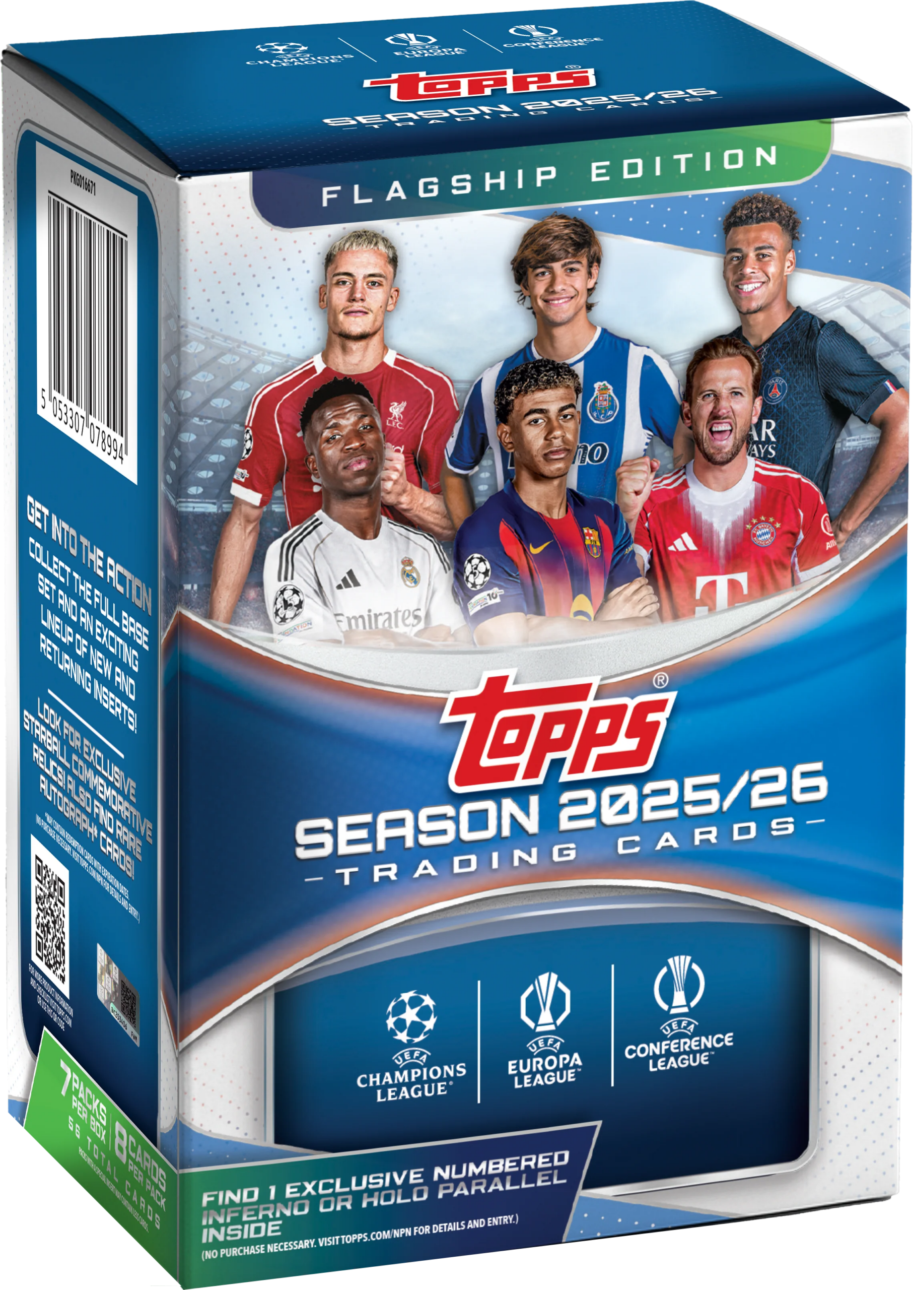 2025-26 Topps UEFA Club Competitions Soccer Value Box for sale — Trace n Chase USA