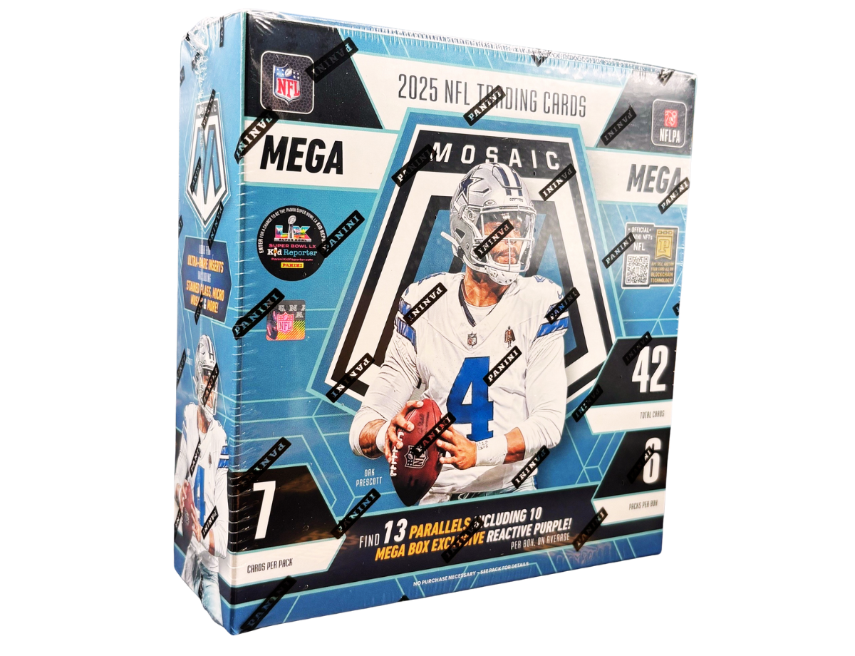 2025 Panini Mosaic Football Mega Box for sale — Trace n Chase USA