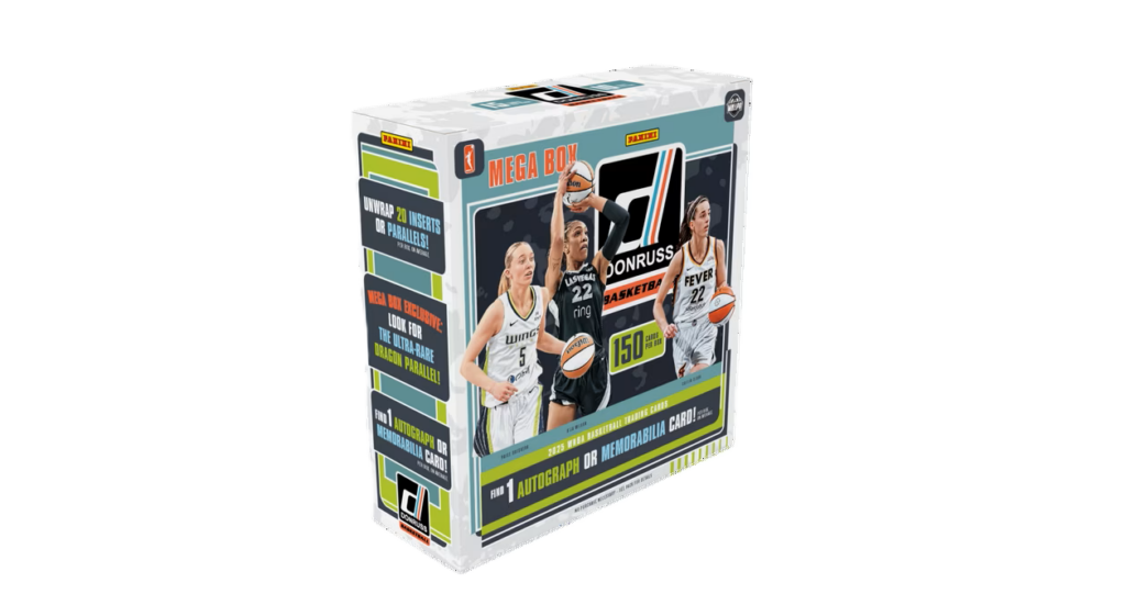2025 Panini WNBA Donruss Basketball Mega Box for sale — Trace n Chase USA