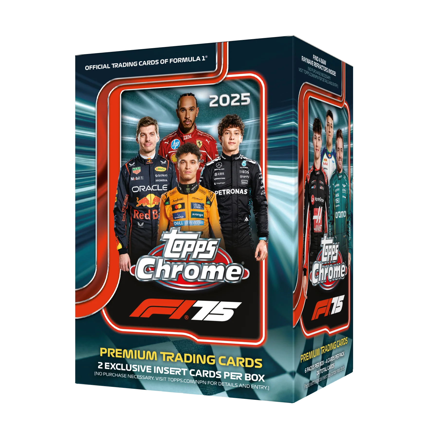 2025 Topps Chrome Formula 1 Racing Value Box for sale — Trace n Chase USA