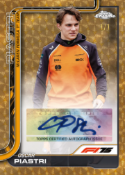 2025 TOPPS CHROME FORMULA 1 RACING HOBBY Hobby Box trading card