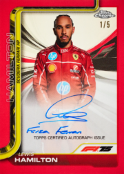 2025 TOPPS CHROME FORMULA 1 RACING HOBBY Hobby Box trading card