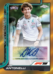 2025 TOPPS CHROME FORMULA 1 RACING HOBBY Hobby Box trading card
