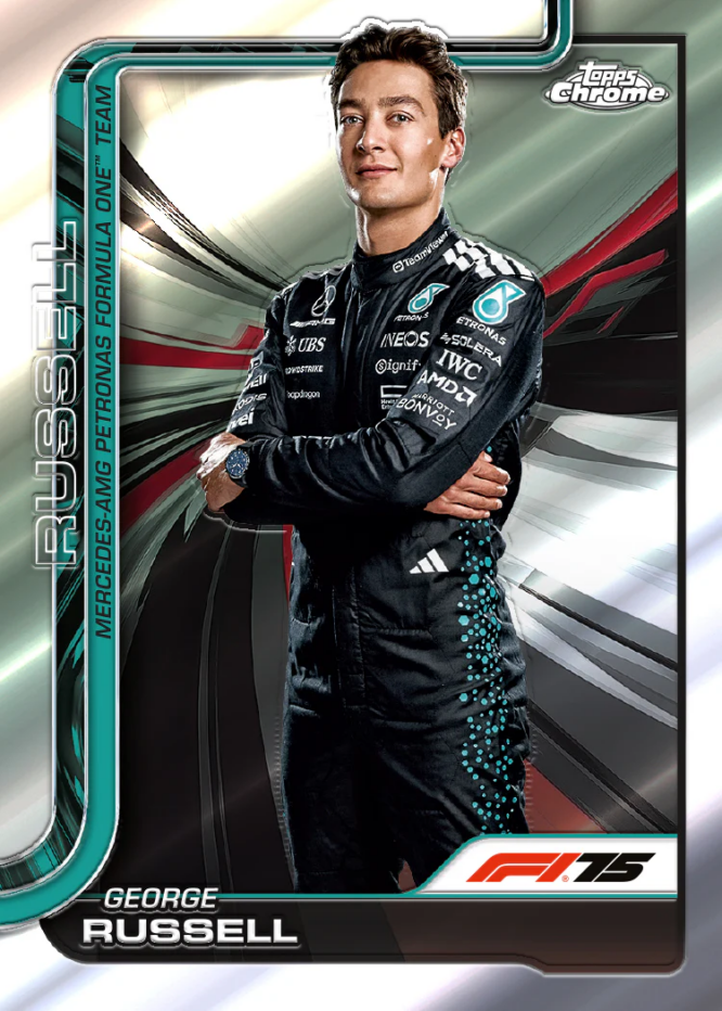 2025 TOPPS CHROME FORMULA 1 RACING HOBBY Hobby Box trading card