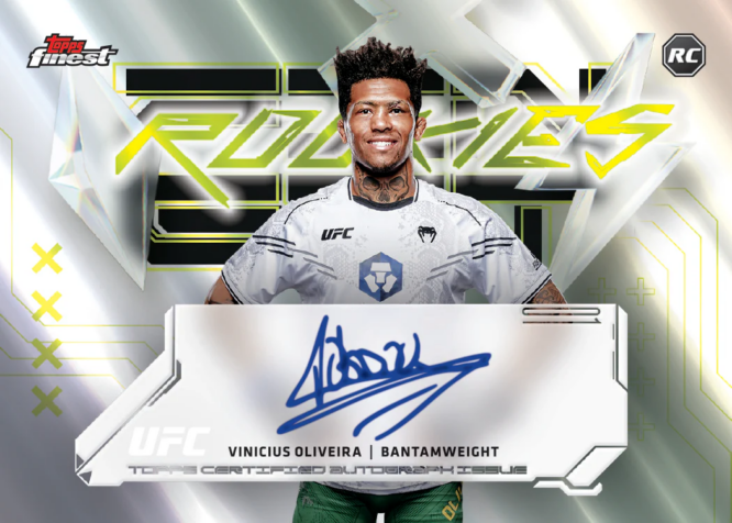 2025 Topps Finest UFC Hobby Box for sale — Trace n Chase USA