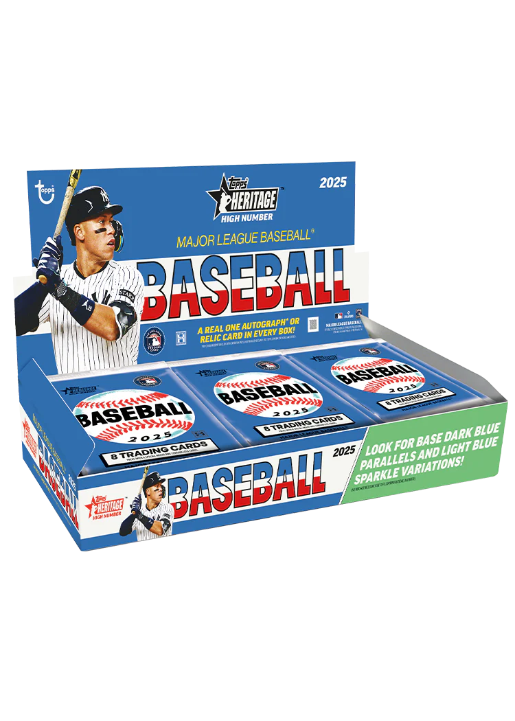 2025 Topps Heritage High Number Baseball Hobby Box for sale — Trace n Chase USA