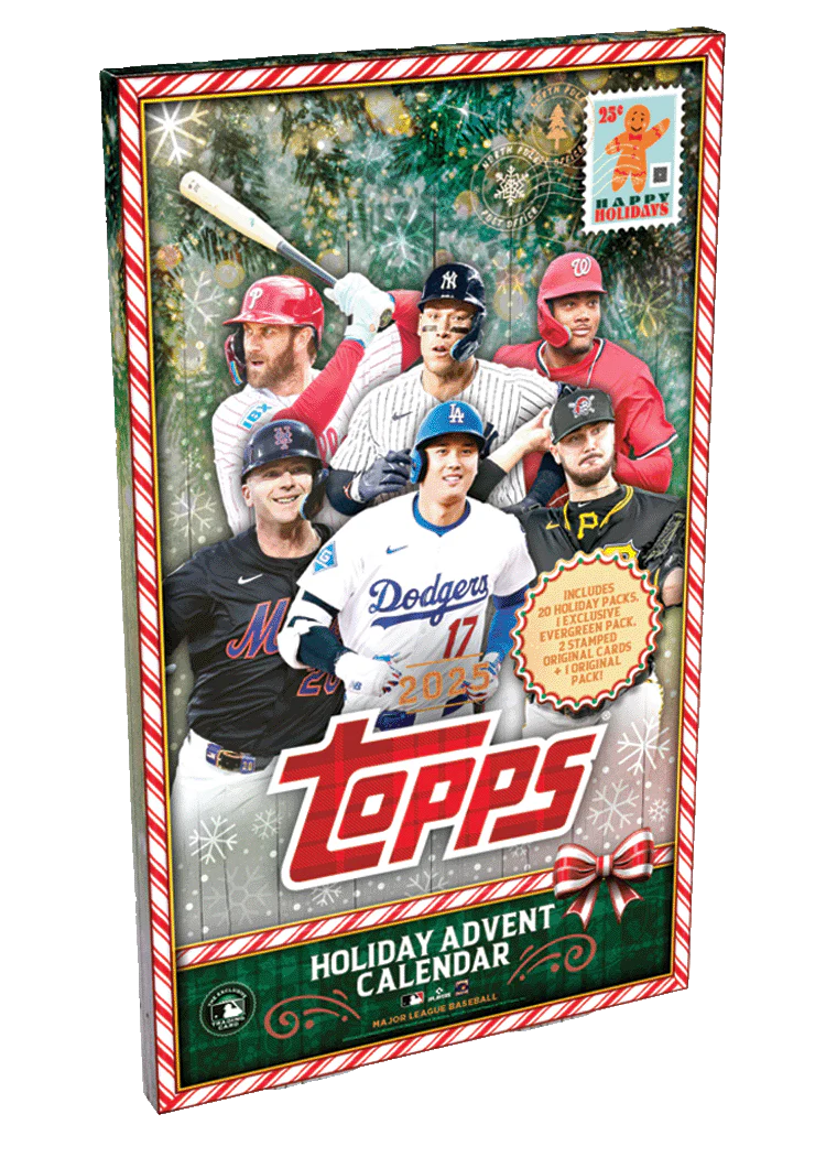 2025 Topps Holiday Baseball Advent Calendar for sale — Trace n Chase USA