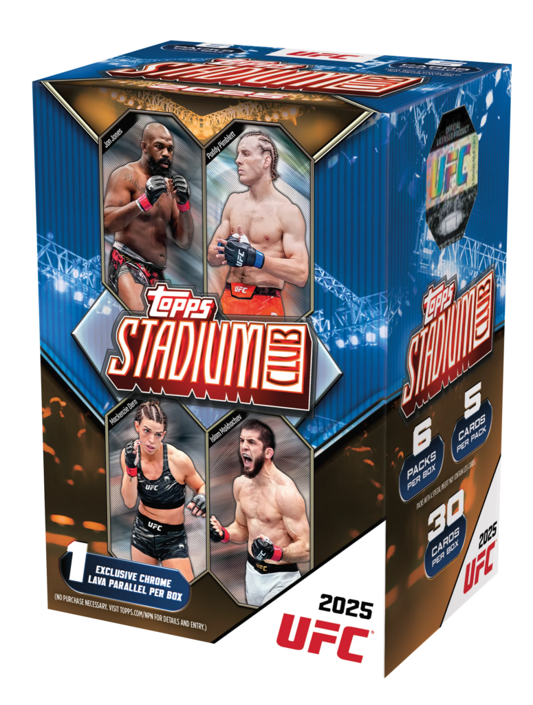 2025 Topps Stadium Club UFC Value Box for sale — Trace n Chase USA