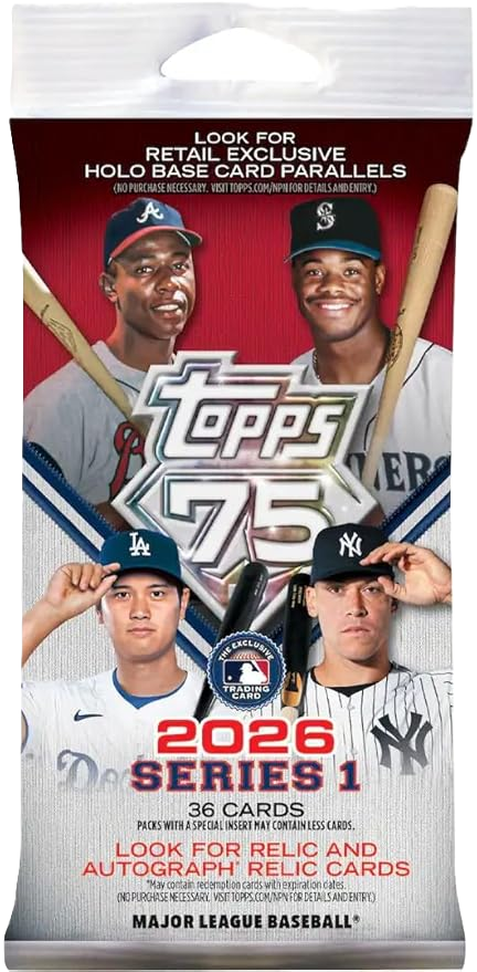 2026 Topps Series 1 Baseball Fat Pack for sale — Trace n Chase USA