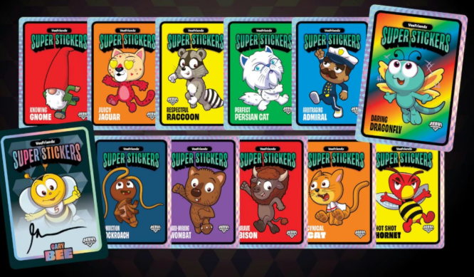 2026 VeeFriends Super Stickers Spectacular Series Box for sale — Trace n Chase USA