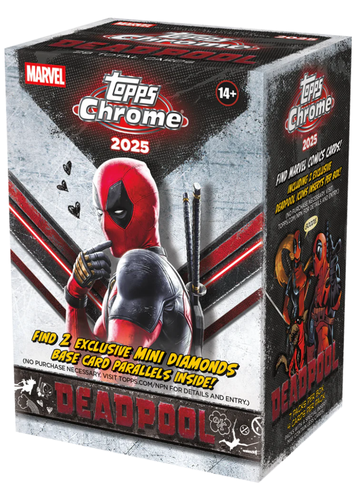 2025 Topps Chrome Deadpool Value Box for sale — Trace n Chase USA