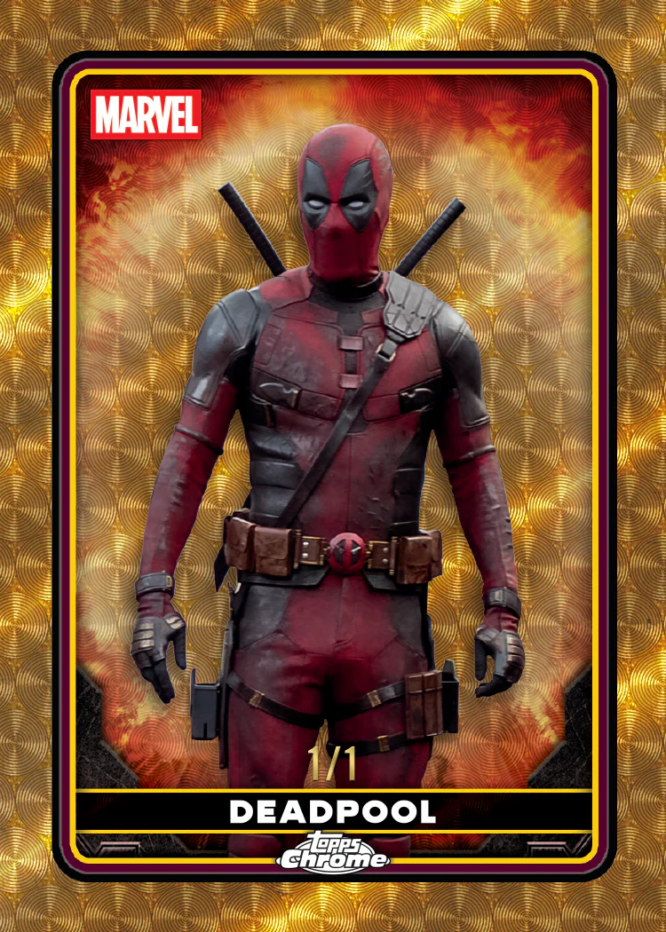 2025 Topps Chrome Deadpool Value Box for sale — Trace n Chase USA