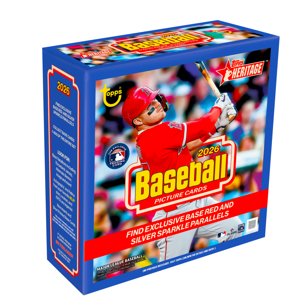 2026 Topps Heritage Baseball Mega Box for sale — Trace n Chase USA