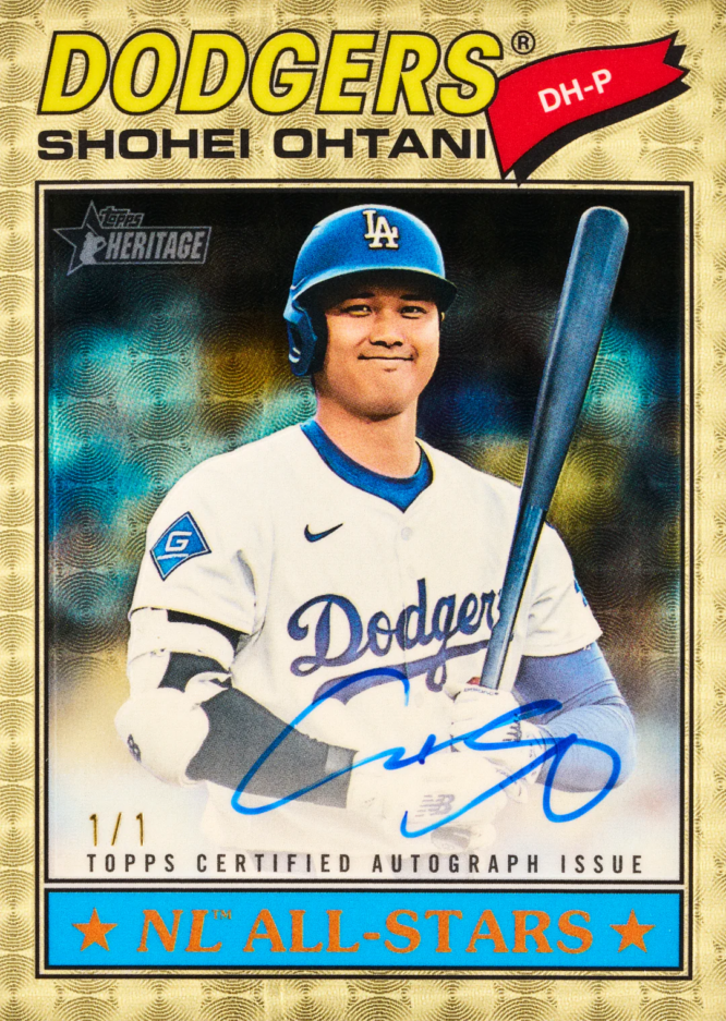 2026 TOPPS HERITAGE BASEBALL MEGA Mega Box trading card
