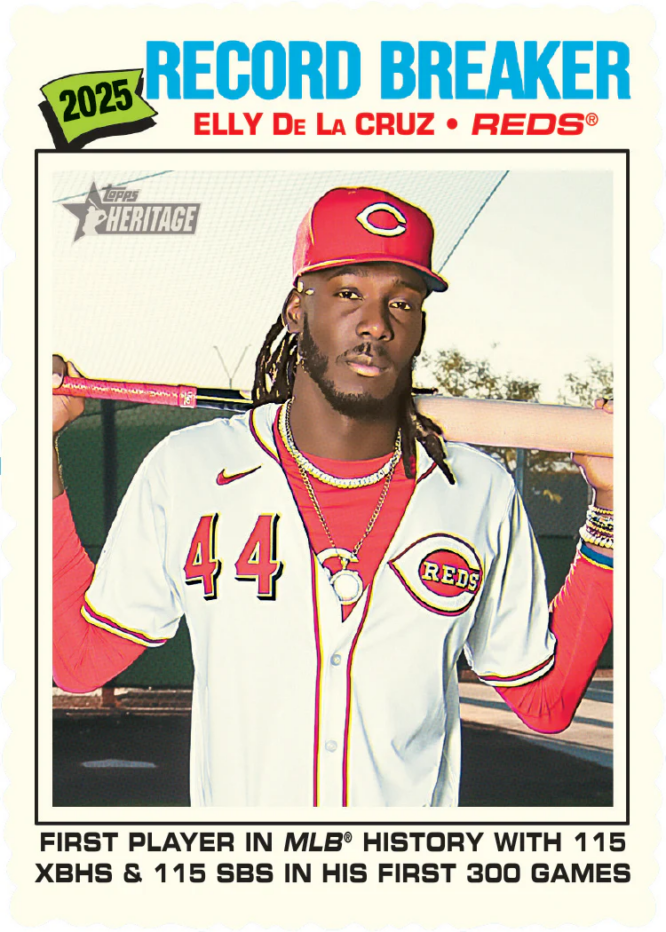 2026 TOPPS HERITAGE BASEBALL MEGA Mega Box trading card