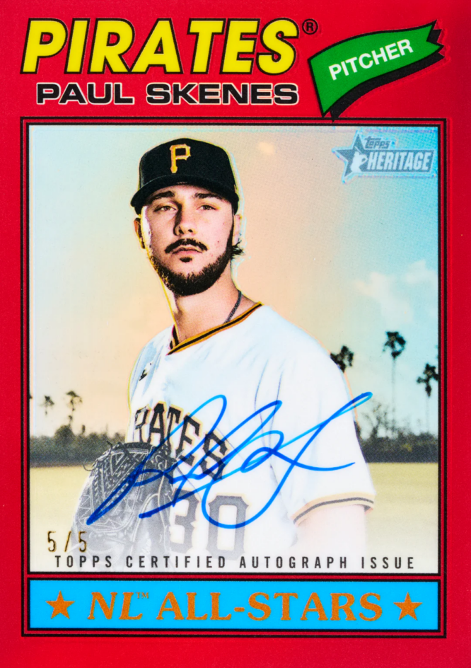 2026 TOPPS HERITAGE BASEBALL MEGA Mega Box trading card