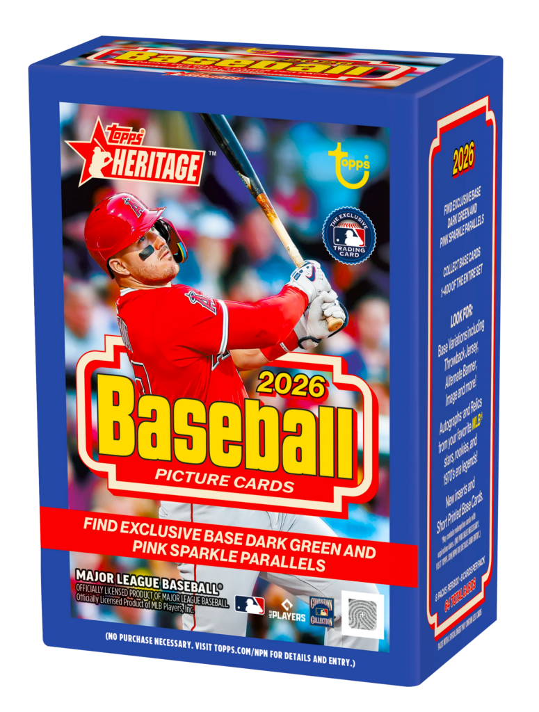 2026 Topps Heritage Baseball Value Box for sale — Trace n Chase USA