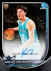 2025 26 bowman basketball black auto kon knueppel trading card