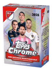 2025 Topps Chrome MLS Soccer Blaster Value Box