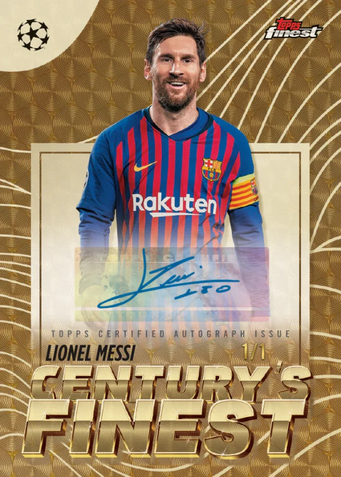 2025-26 Topps Finest UEFA Club Competitions UCC Soccer Hobby Box for sale — Trace n Chase USA