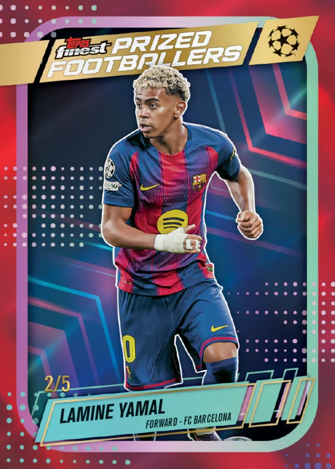 2025-26 Topps Finest UEFA Club Competitions UCC Soccer Hobby Box for sale — Trace n Chase USA