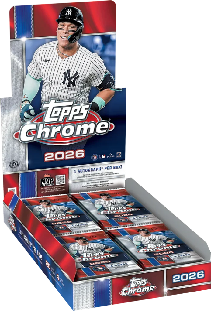 2026 Topps Chrome Baseball Hobby Box for sale — Trace n Chase USA