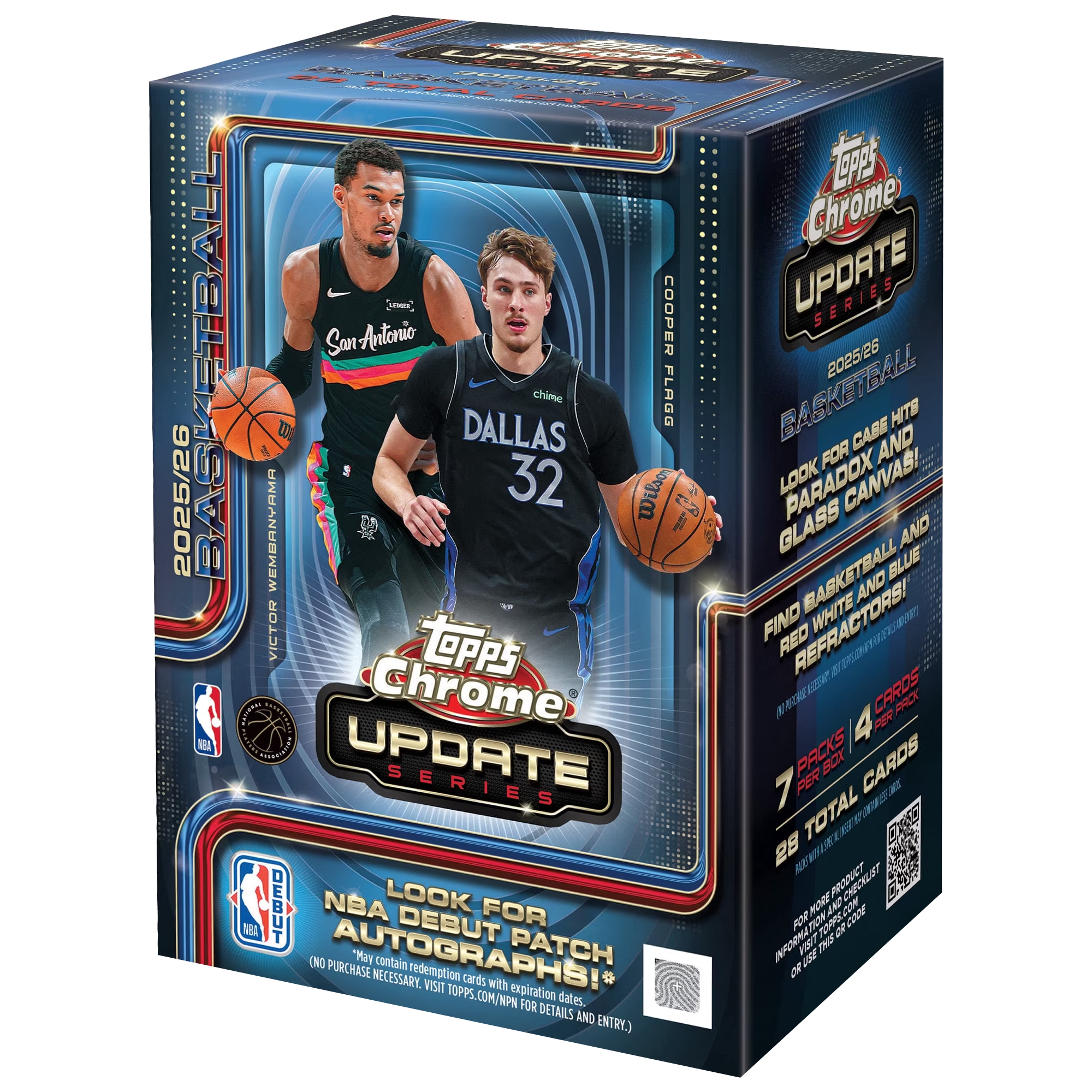 2025-26 Topps Chrome Update Basketball Value Blaster Box for sale — Trace n Chase USA