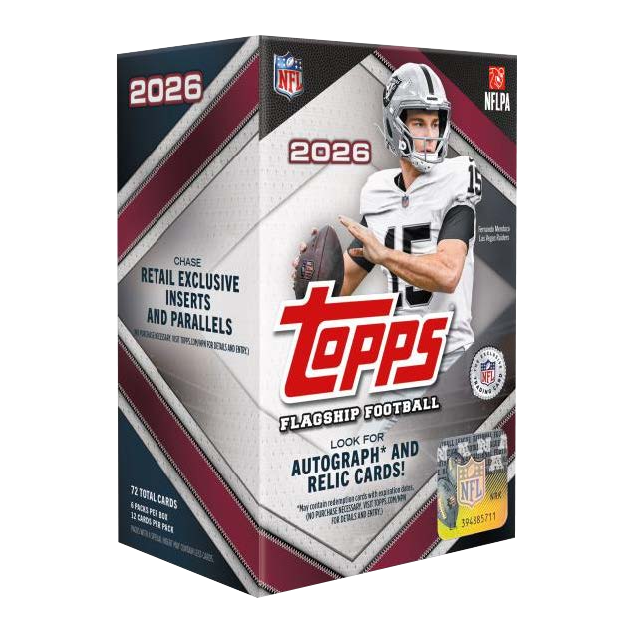 2026 Topps Flagship Football Value Blaster Box for sale — Trace n Chase USA