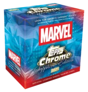 2025 Topps Marvel Comics Chrome Sapphire Hobby Box for sale — Trace n Chase USA