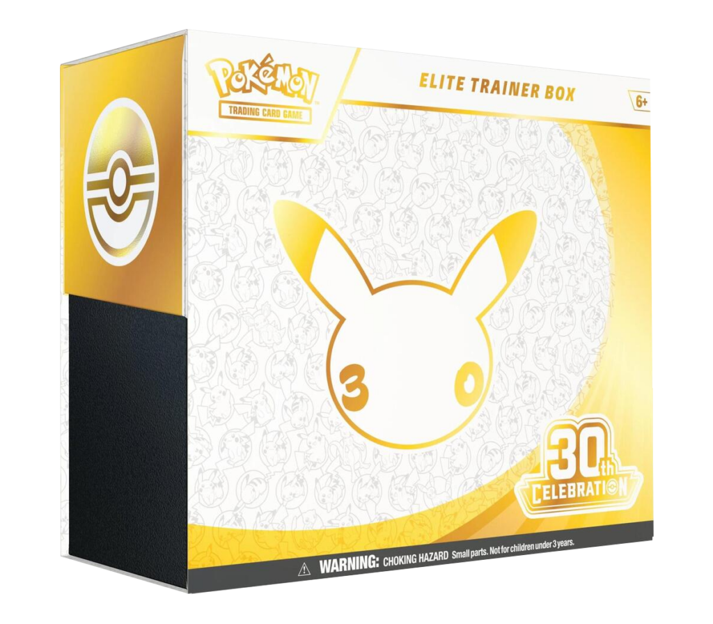 Pokemon 30th Celebration Elite Trainer Box for sale — Trace n Chase USA