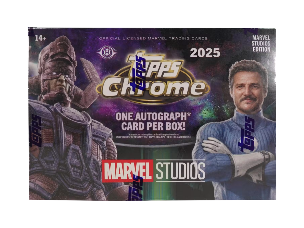 2025 Topps Chrome Marvel Studios Breaker’s Delight Box for sale — Trace n Chase USA