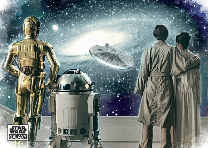 2025 Topps Star Wars Chrome Galaxy Hobby Box for sale — Trace n Chase USA