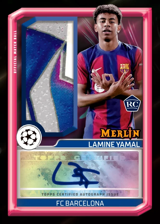 2023-24 Topps Chrome Merlin UEFA Club Competitions Soccer Hobby Box for sale — Trace n Chase USA