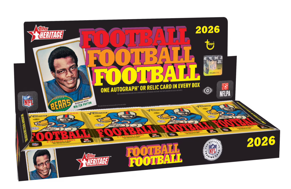 2026 Topps Heritage Football Blaster Value Box for sale — Trace n Chase USA