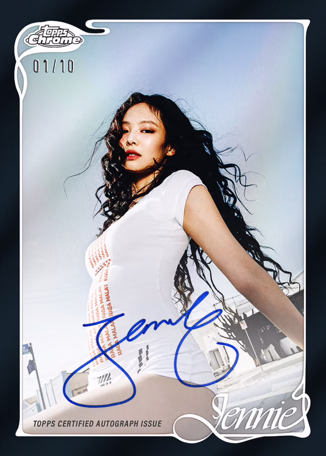 2026 Topps Chrome X Jennie Hobby Box for sale — Trace n Chase USA