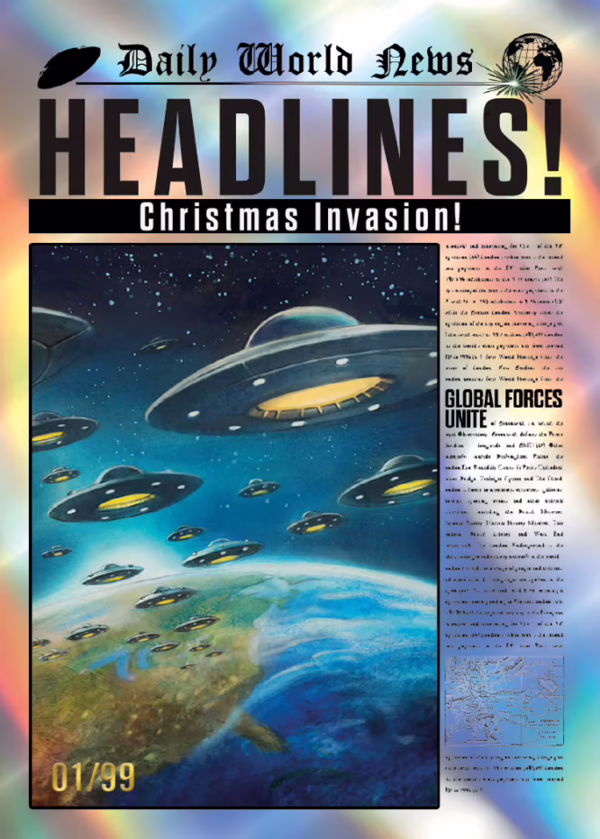 2026 Topps Mars Attacks Christmas Hobby Box for sale — Trace n Chase USA