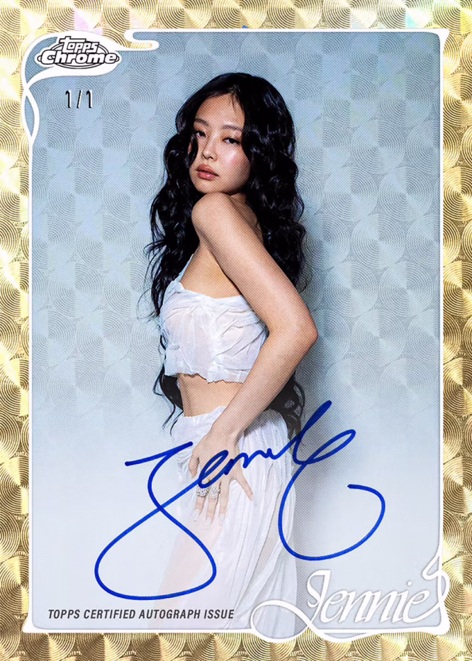 2026 Topps Chrome X Jennie Hobby Box for sale — Trace n Chase USA